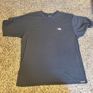 The North Face Classic Logo T-Shirt‎ Athletic Casual Cotton Tee Dark Gray Large